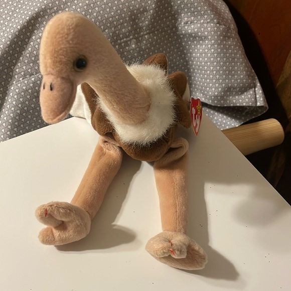 Ty Beanie Baby stretch ostrich 1997 - Picture 1 of 7